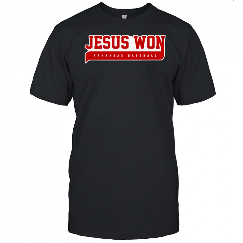 Jesus Won Arkansas Razorbacks 2025 Special shirt