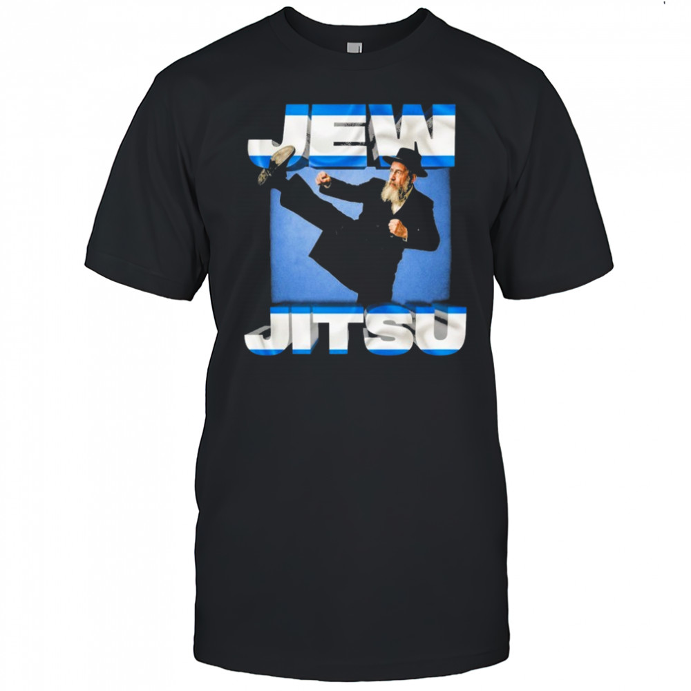 Jew Jitsu Israel Flag T-shirt