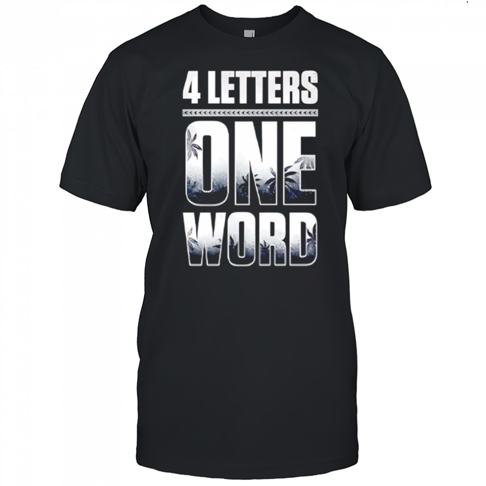 Jey Uso Four Letters One Word shirt