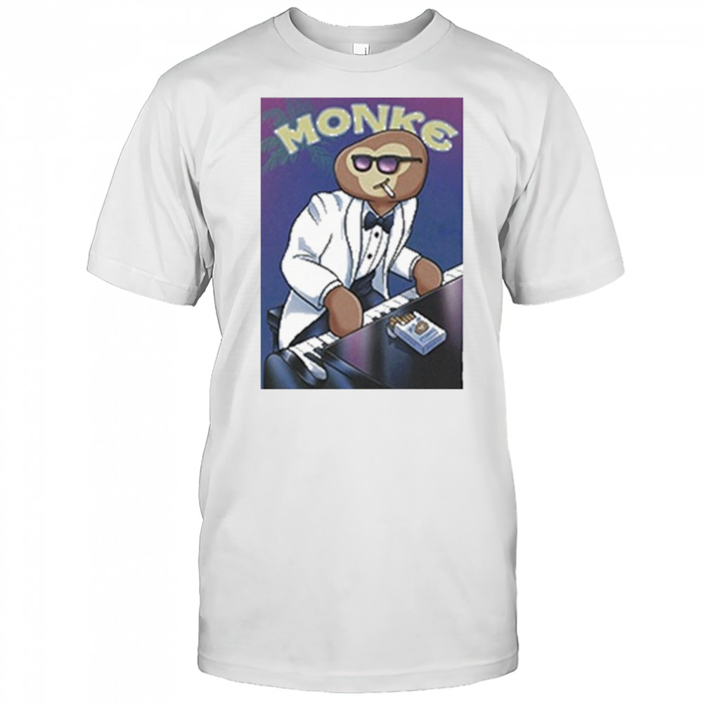 Joe Monke Cigarettes Piano T-shirt