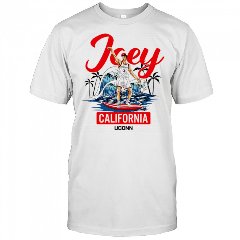 Joey California Uconn shirt