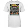 Joyce Manor Dialibre Festival Face To Face Saves The Day 2025 Mexico t-shirt