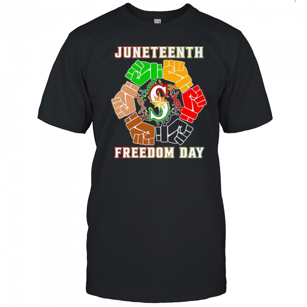 Juneteenth Freedom Day Seattle Seahawks shirt