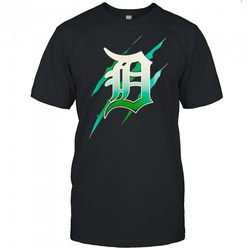 Jurassic World Rebirth Detroit Tigers logo shirt