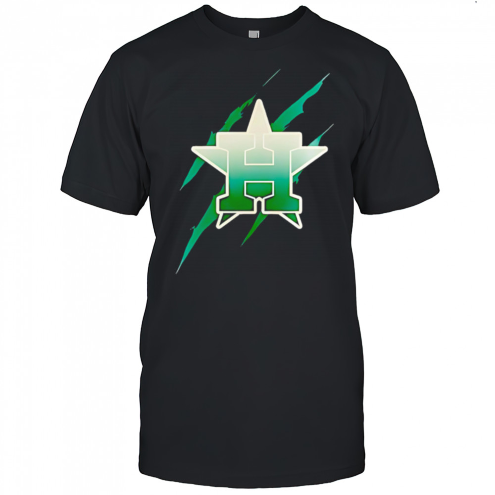 Jurassic World Rebirth Houston Astros logo shirt