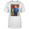 Kaboom Buffalo Bills Head Coach Marv Levy HOF Art Poster t-shirt