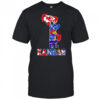 Kansas State sports map shirt