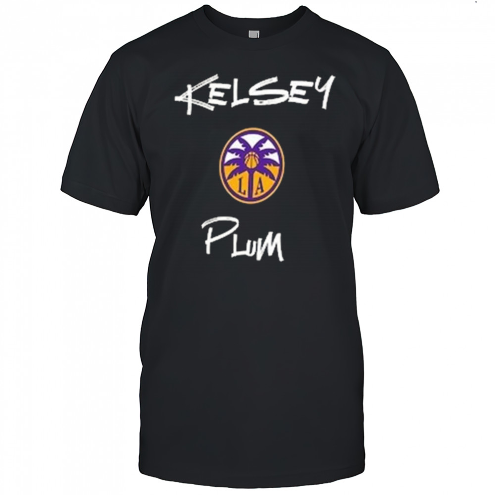 Kelsey Plum Los Angeles Sparks Boxy Signature Shirt