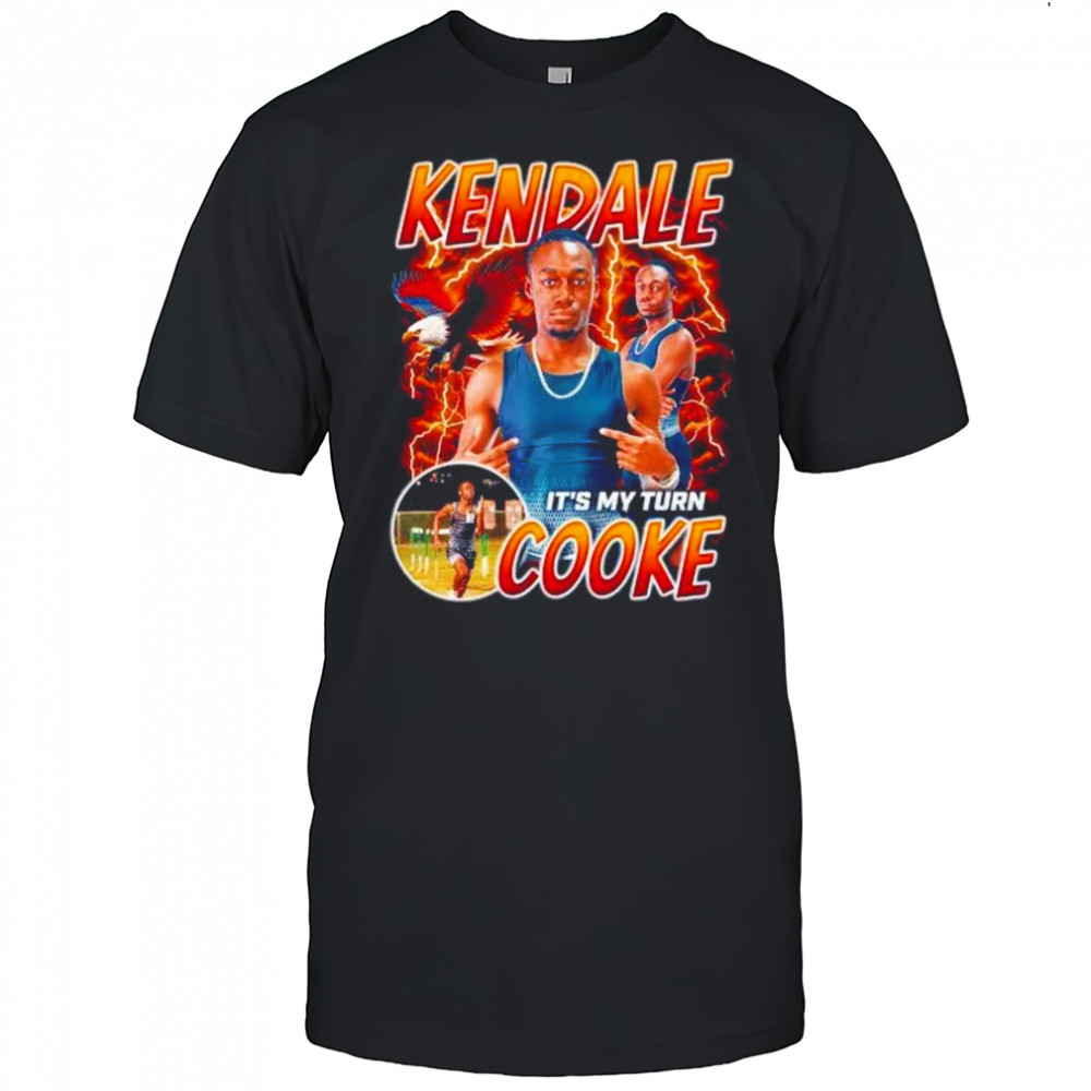 Kendale Cooke it’s my turn player collage graphic shirt