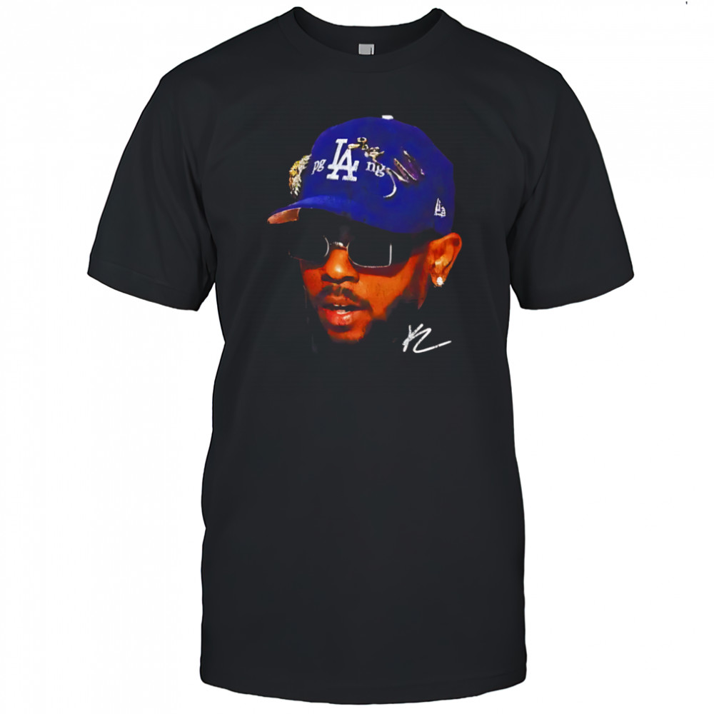 Kendrick Lamar Big head hat LA shirt
