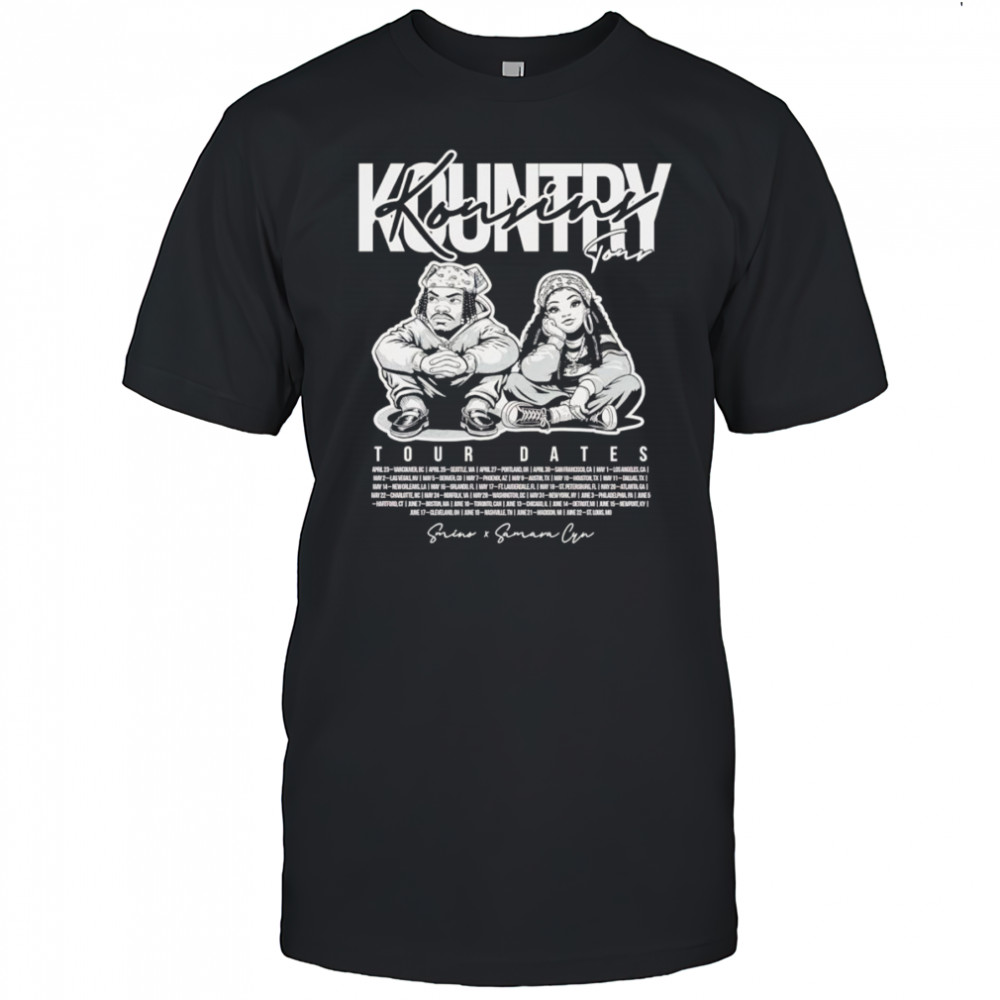 Kountry Kousins Tour Dates shirt