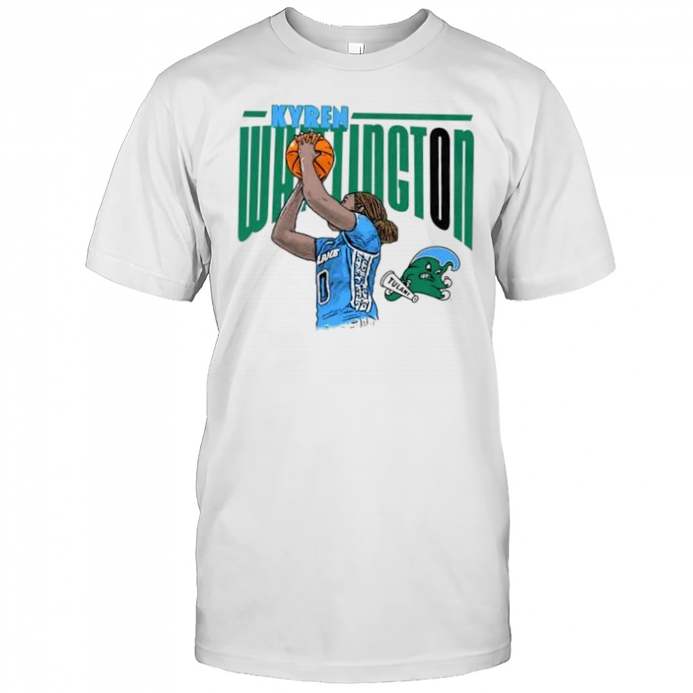 Kyren Whittington Tulane Green Wave signature shirt