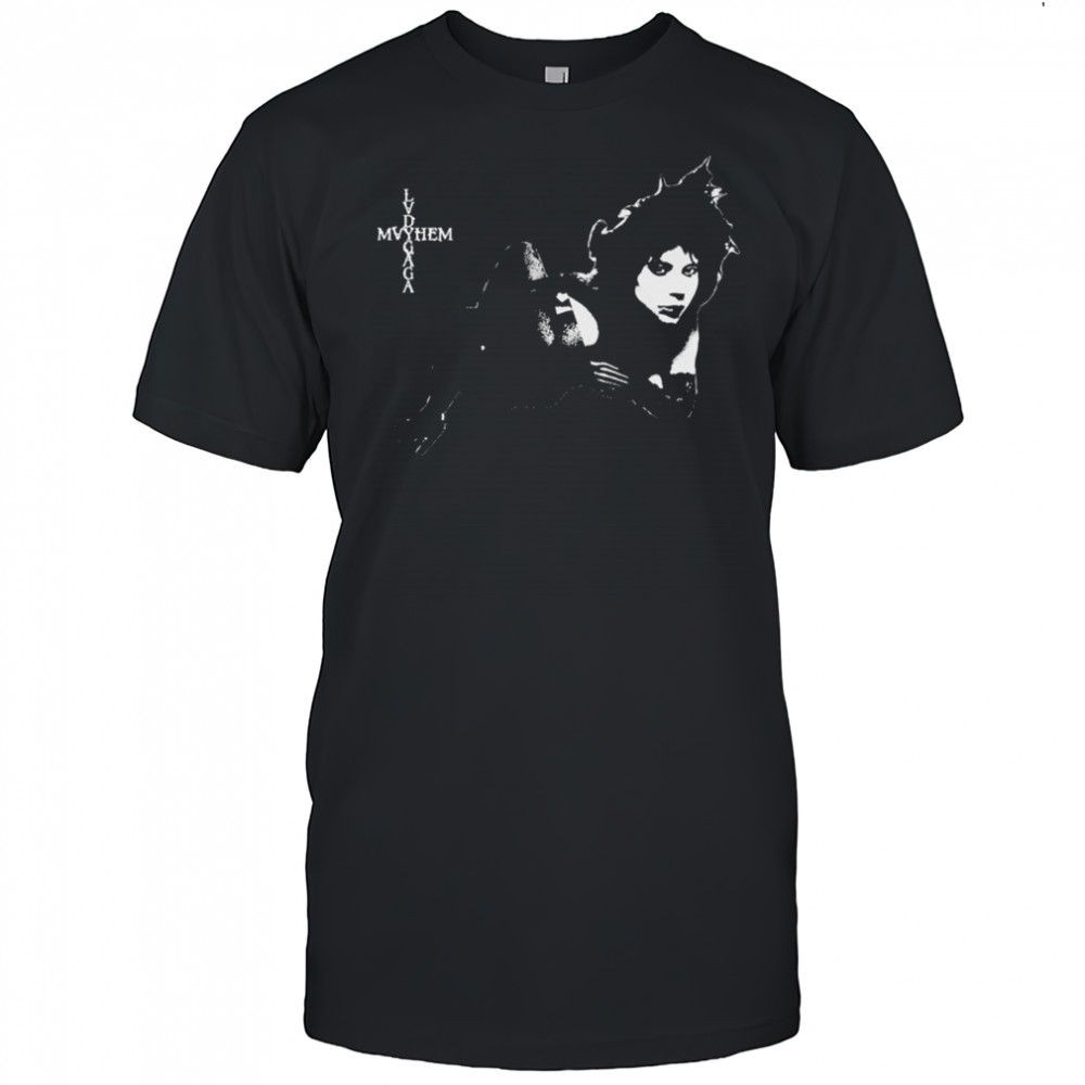 Lady Gaga Mayhem Contrast T-shirt