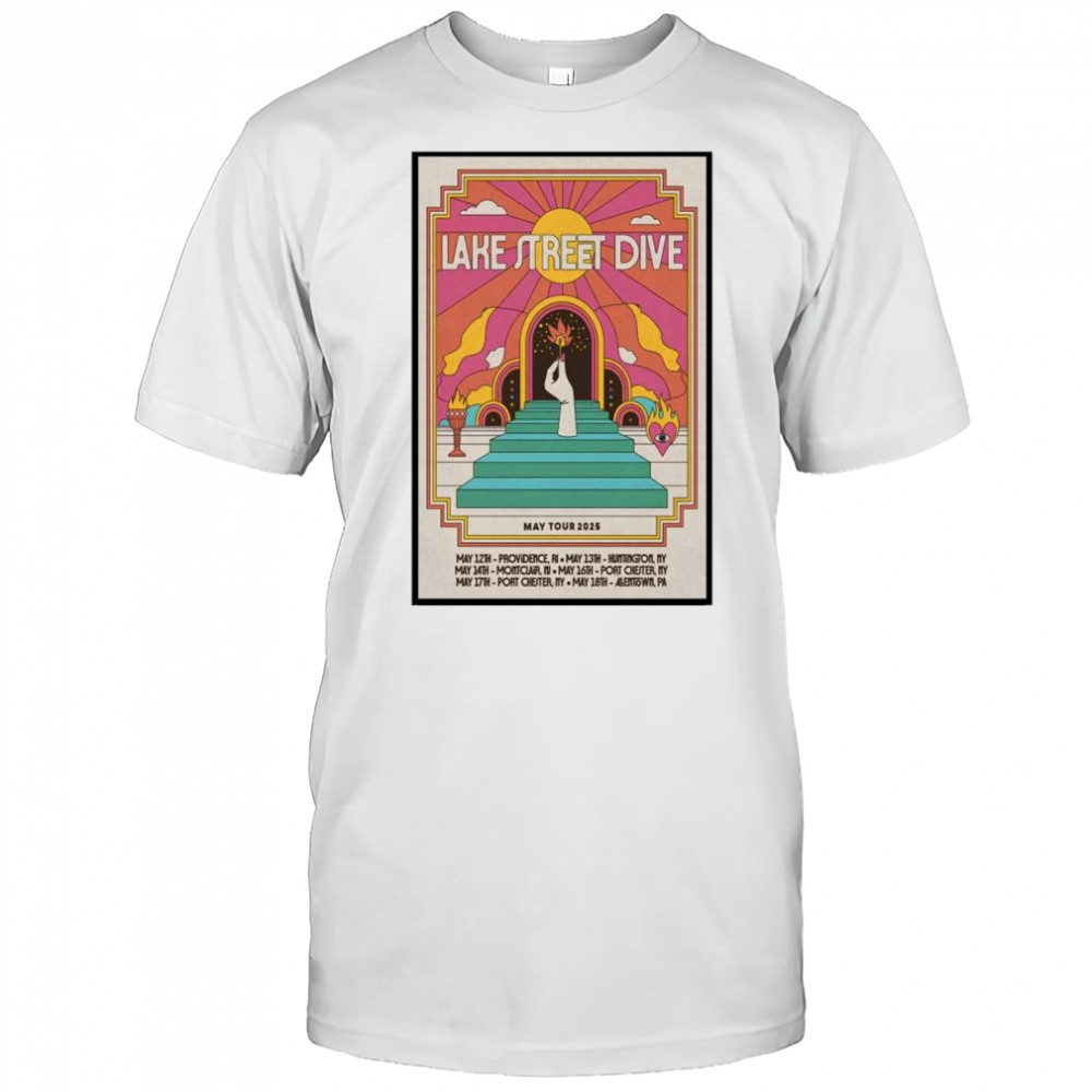 Lake Street Dive May Tour 2025 t-shirt