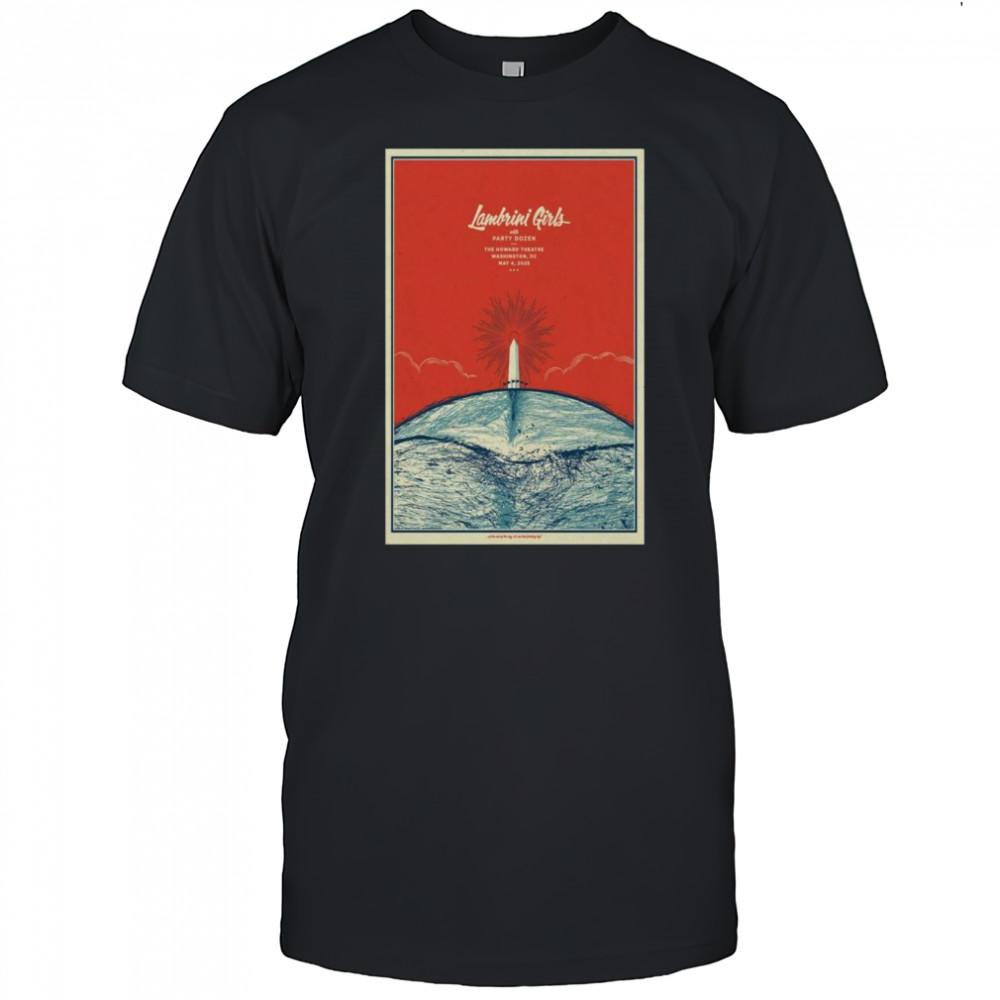 Lambrini Girls Concert Washington, D.C May 4, 2025 Shirt