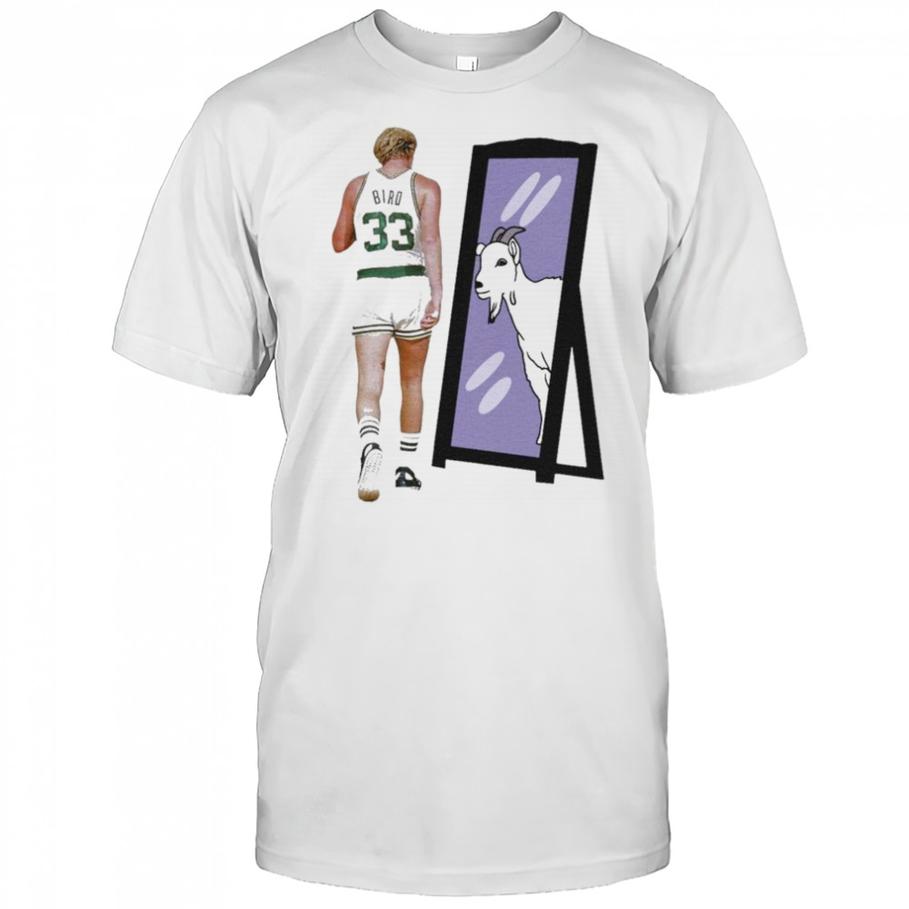 Larry Bird Goat Boston Celtics T-shirt