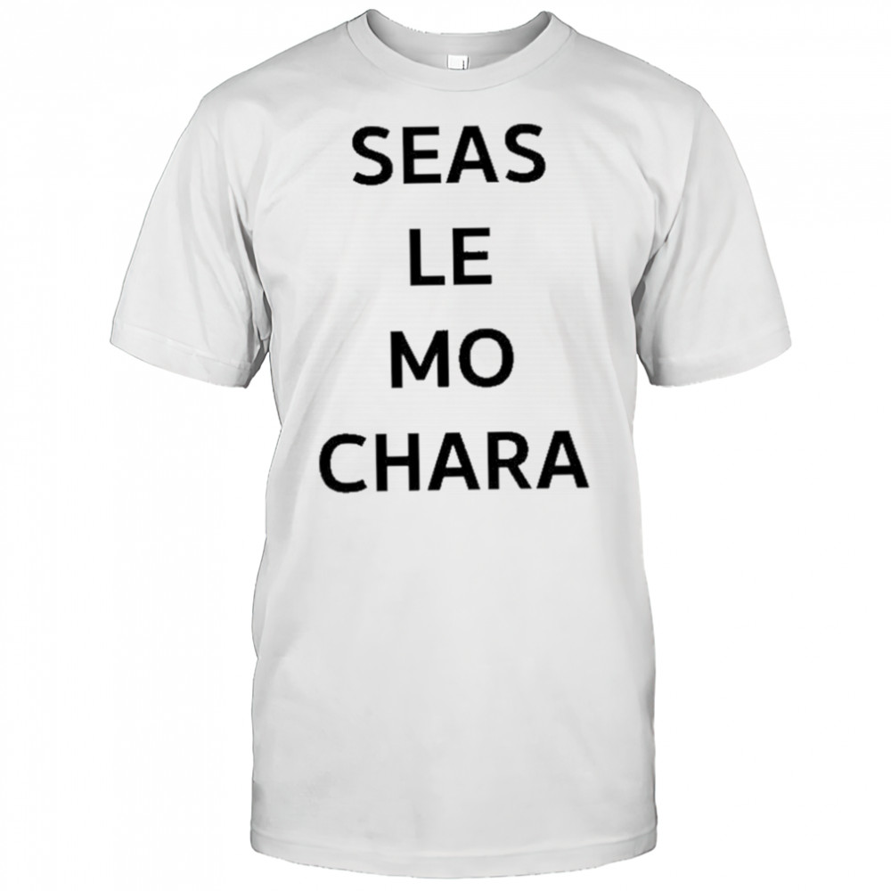 Le Boom Wearing Seas Le Mo Chara shirt