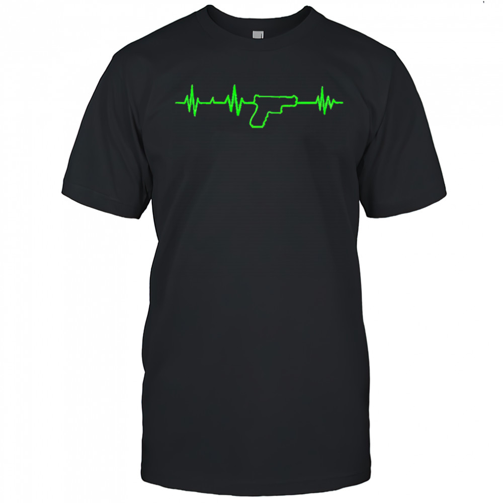 Life Support Gun Heartbeat shirt