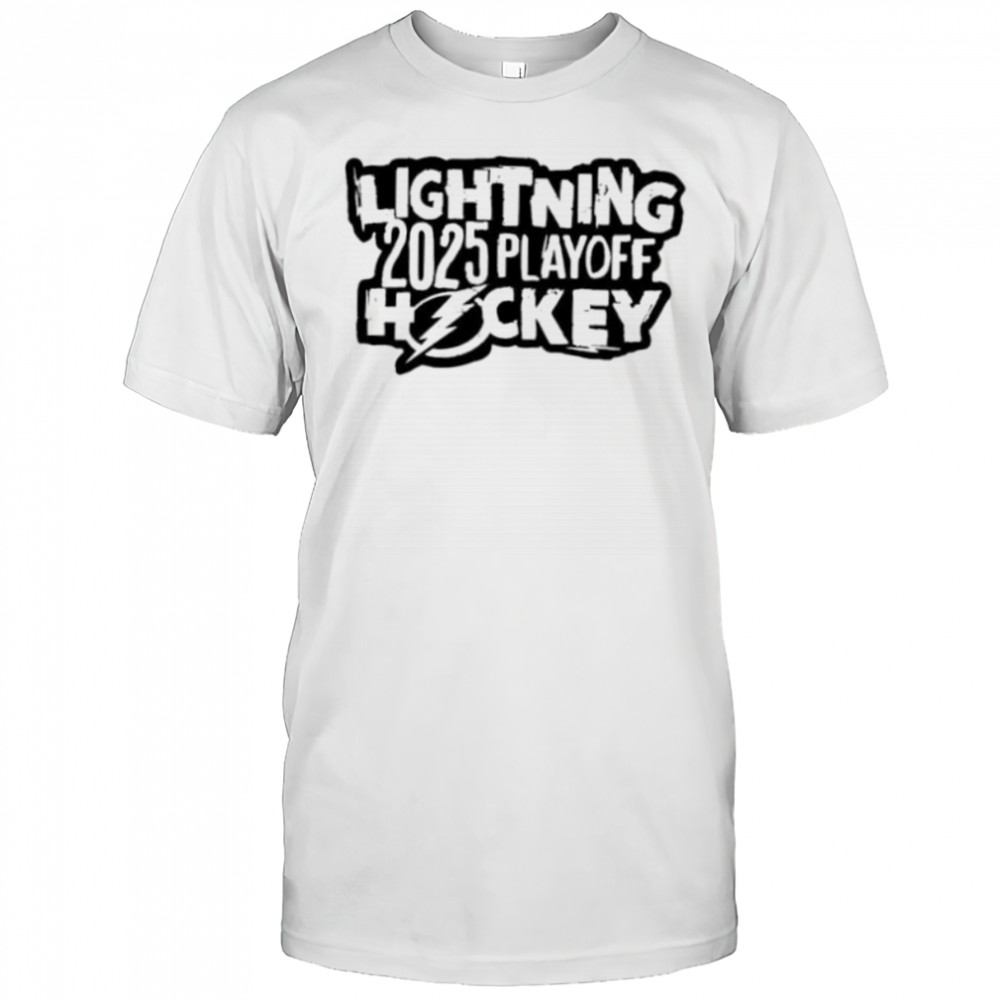 Lightning playoffs hockey 2025 Tampa Bay Lightning shirt
