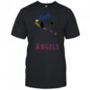 Los Angeles Angels Snoopy Baseball funny cartoon shirt