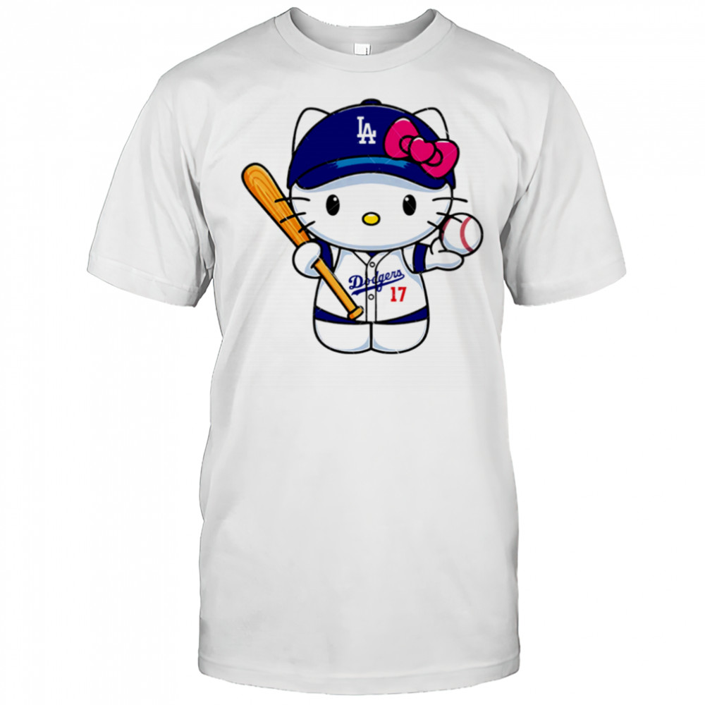 Los Angeles Dodgers Hello Kitty Hello Kitty Baseball shirt