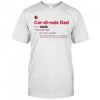 Louisville Cardinals Dad Definition T-Shirt