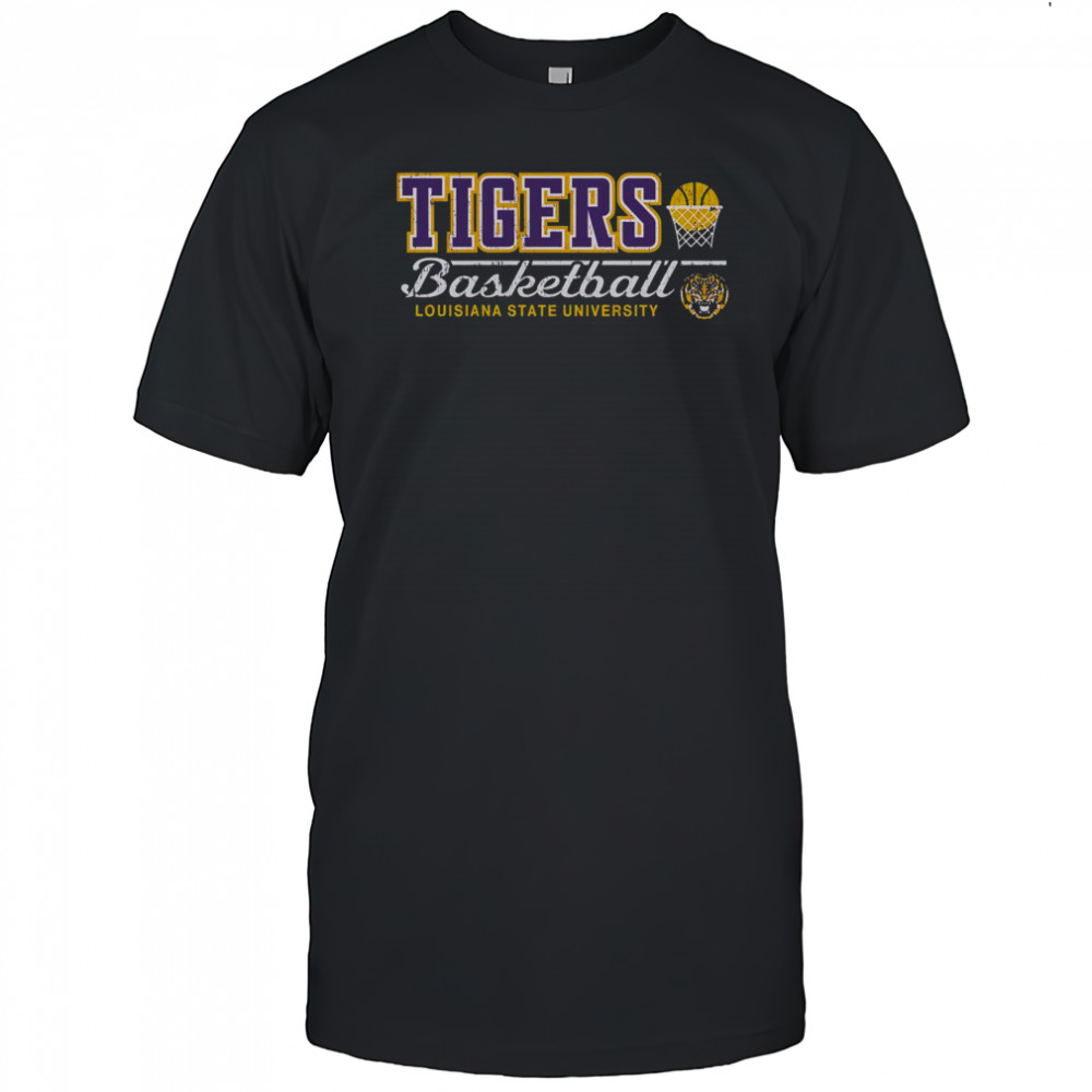 LSU Tigers Vintage Basketball Louisiana State University T-Shirt