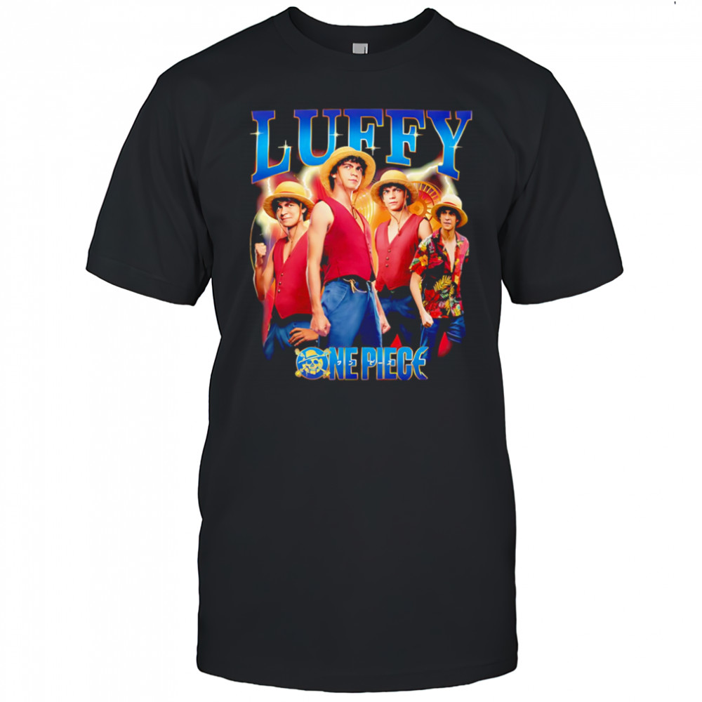 Luffy One Piece live action graphic shirt