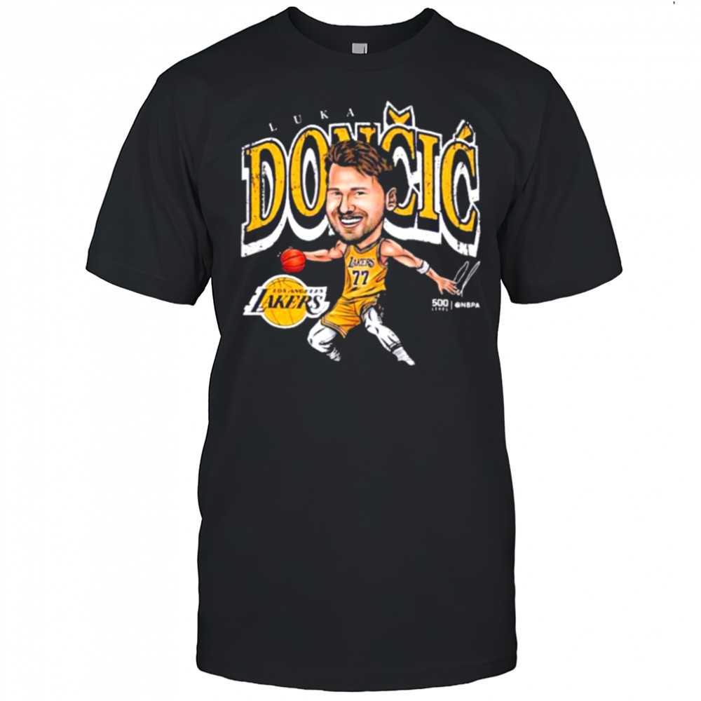 Luka Doncic Los Angeles Lakers Cartoon T shirts