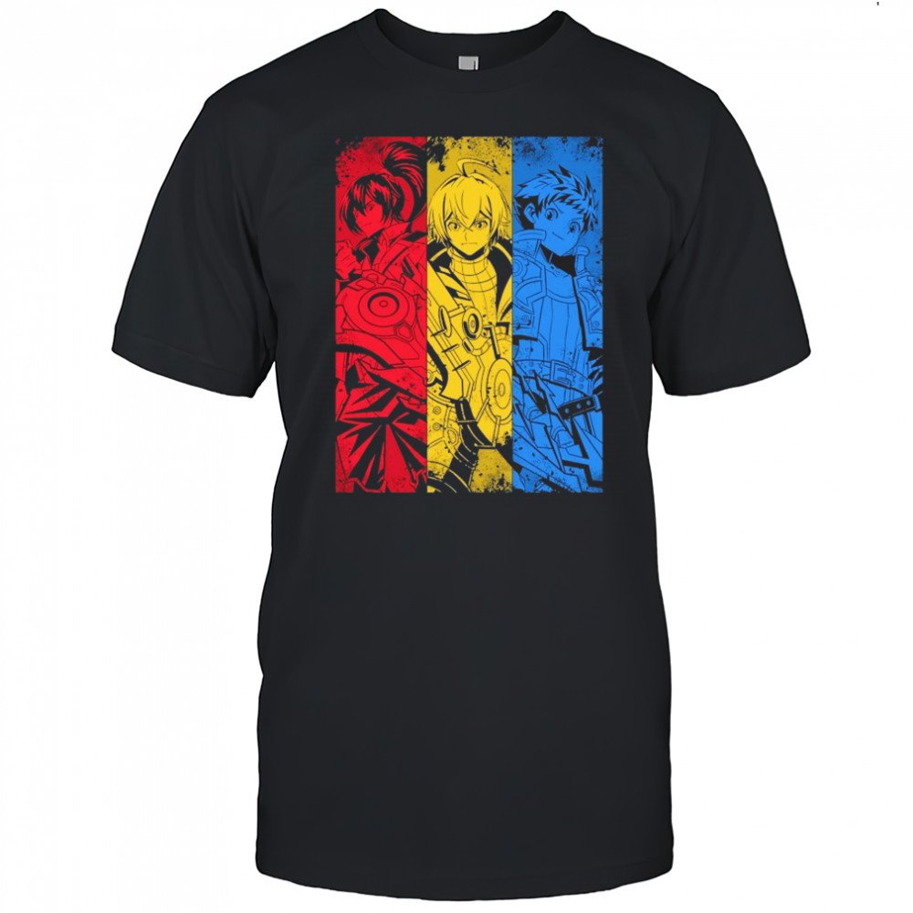 Main Characters Manga T-shirt