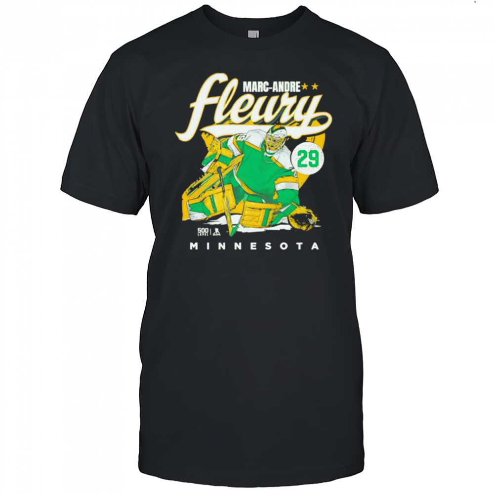 Marc-Andre Fleury Minnesota retro shirt