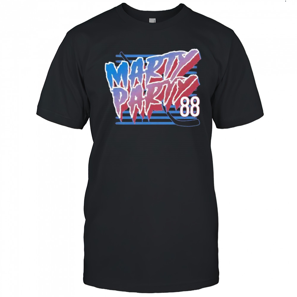 Marty Party 88 Martin Necas Colorado Avalanche shirt