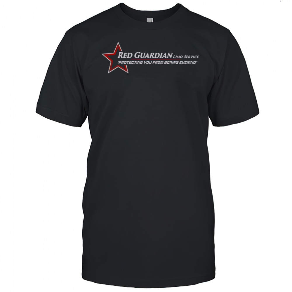 Marvel Studios Thunderbolts Red Guardian Limo Service Logo T-Shirt