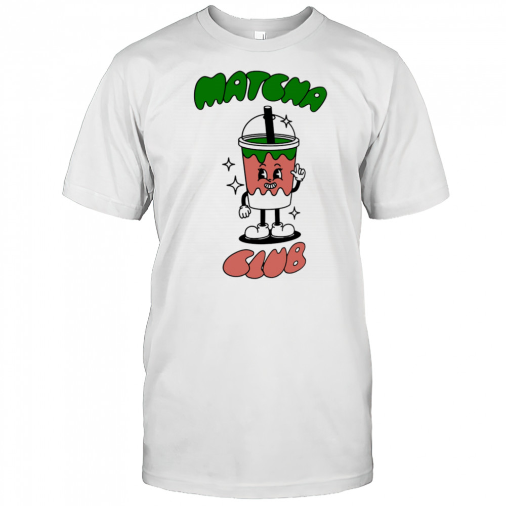 Matcha Club milk tea shirt