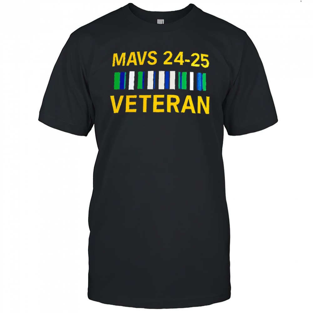 Mavs 24 25 Veteran shirt