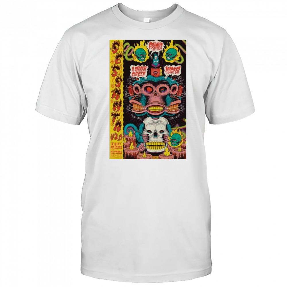 May 08 2025 Sessanta V 2.0 Primus Puscifer A Perfect Circle Tampa FL t-shirt
