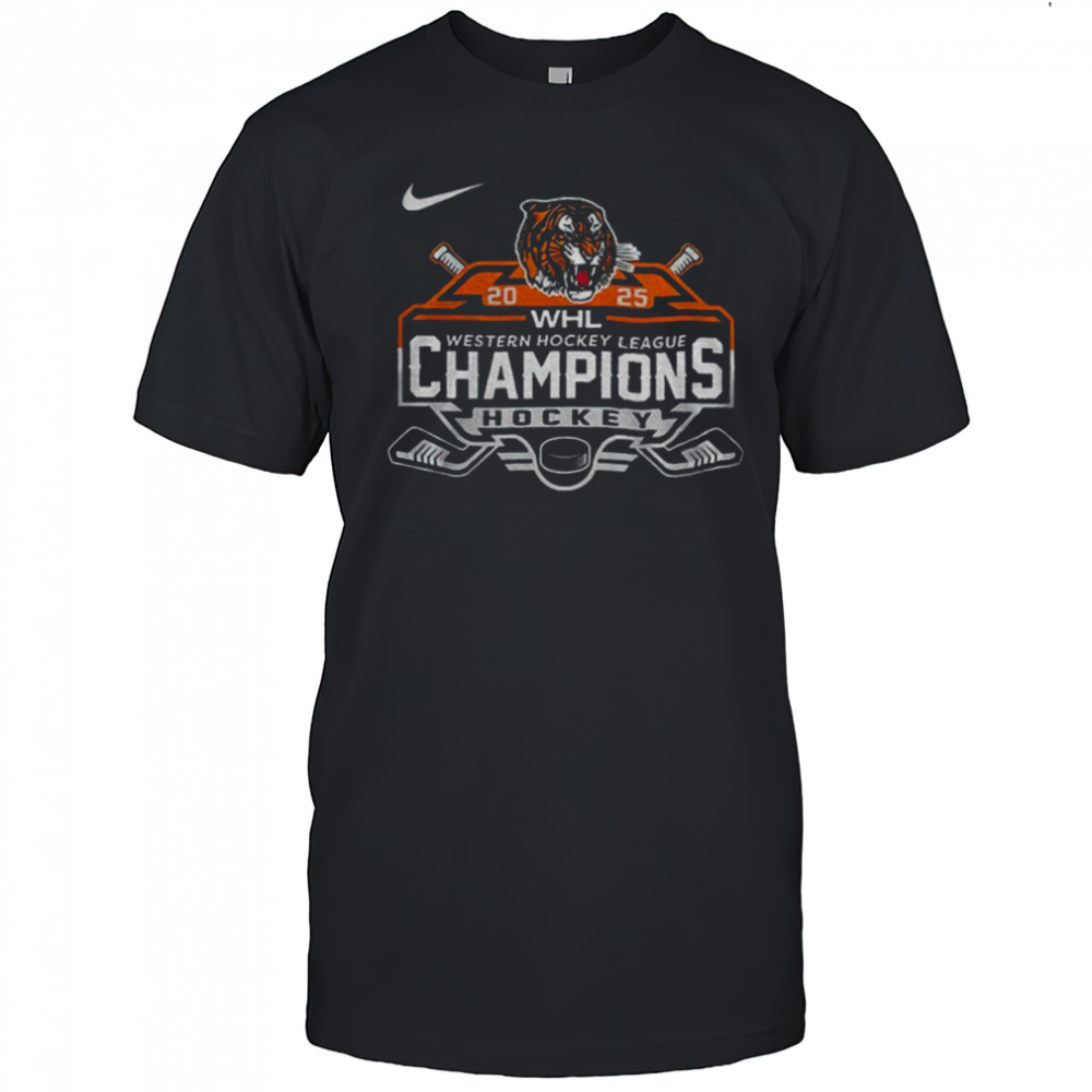Medicine Hat Tigers Western Hockey League Champions 2025 shirt
