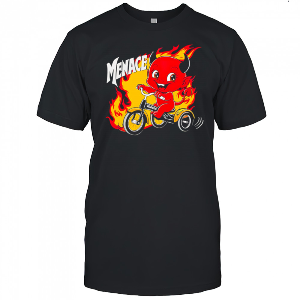 Menace Little Devils Ride A Bike Burning shirt