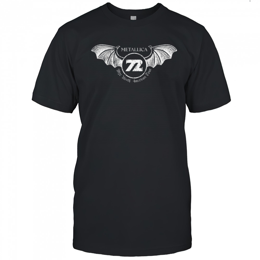 Metallica 72 M72 North American Tour vintage t-shirt