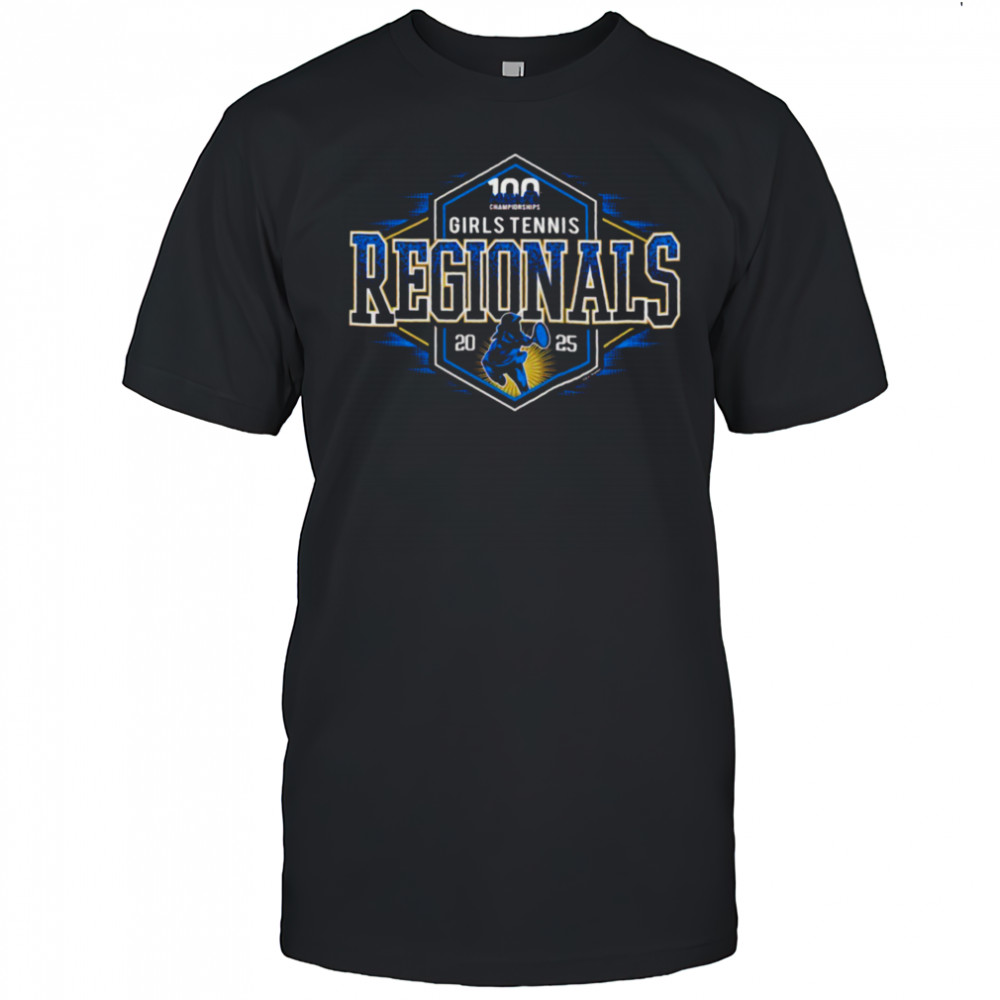 MHSAA Girls Tennis Regionals 2025 shirt