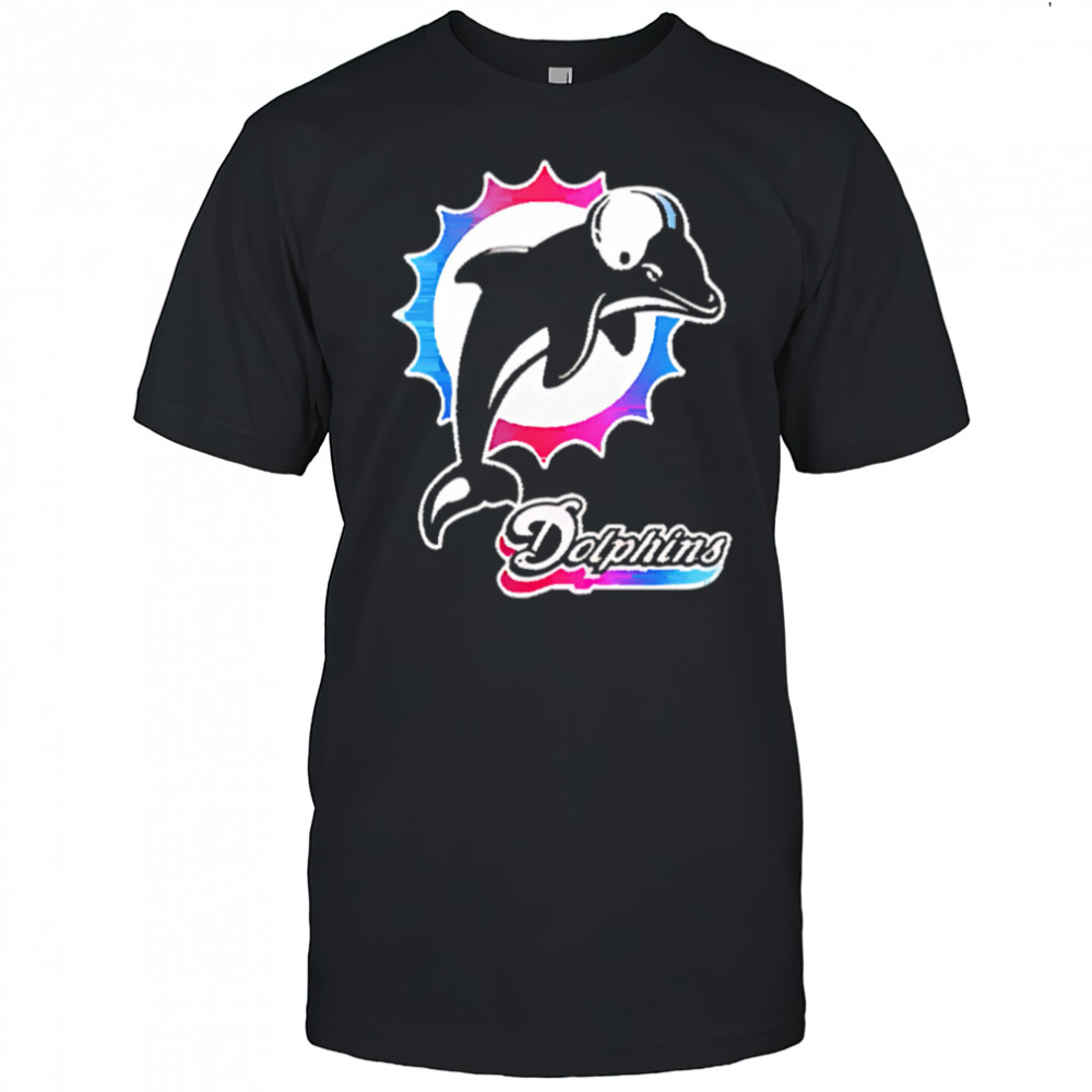 Miami Dolphins NFL Vice City Black Special shirt