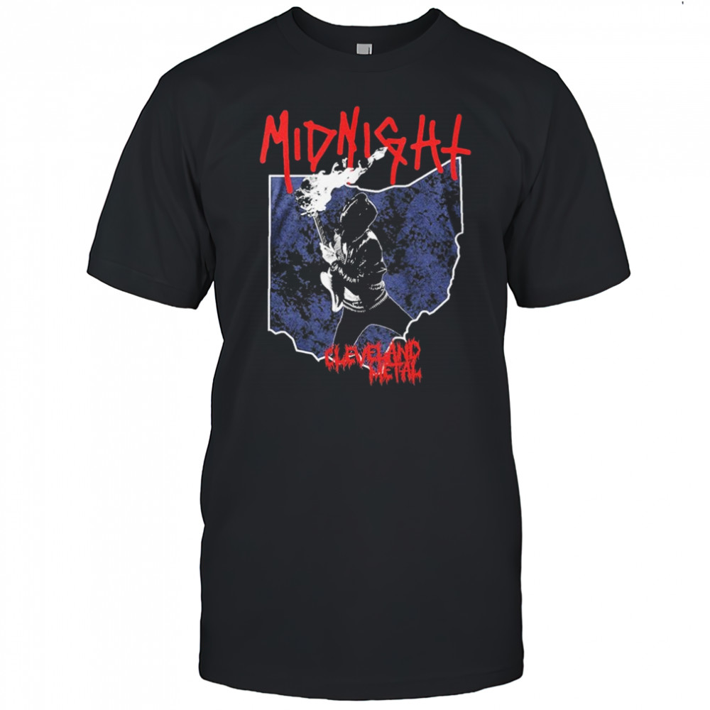 Midnight Cleveland Metal T-shirt