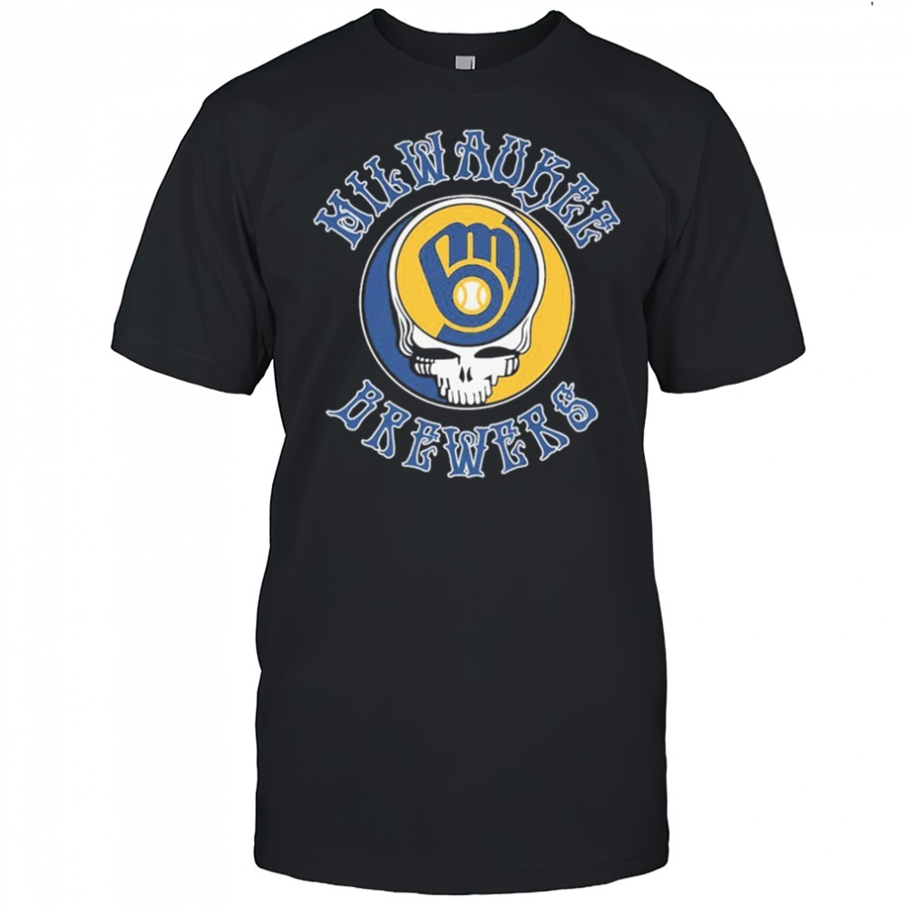 Milwaukee Brewers X Grateful Dead T-shirt