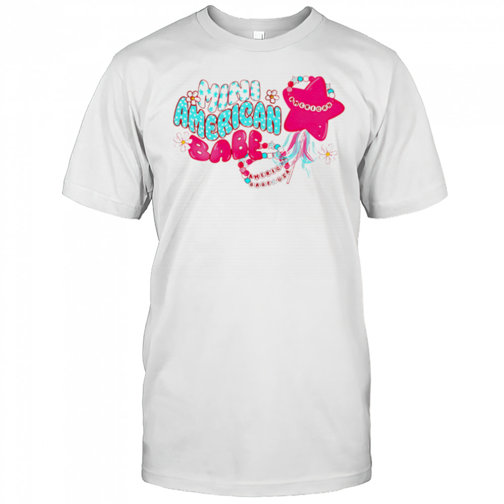Mini American babe USA shirt
