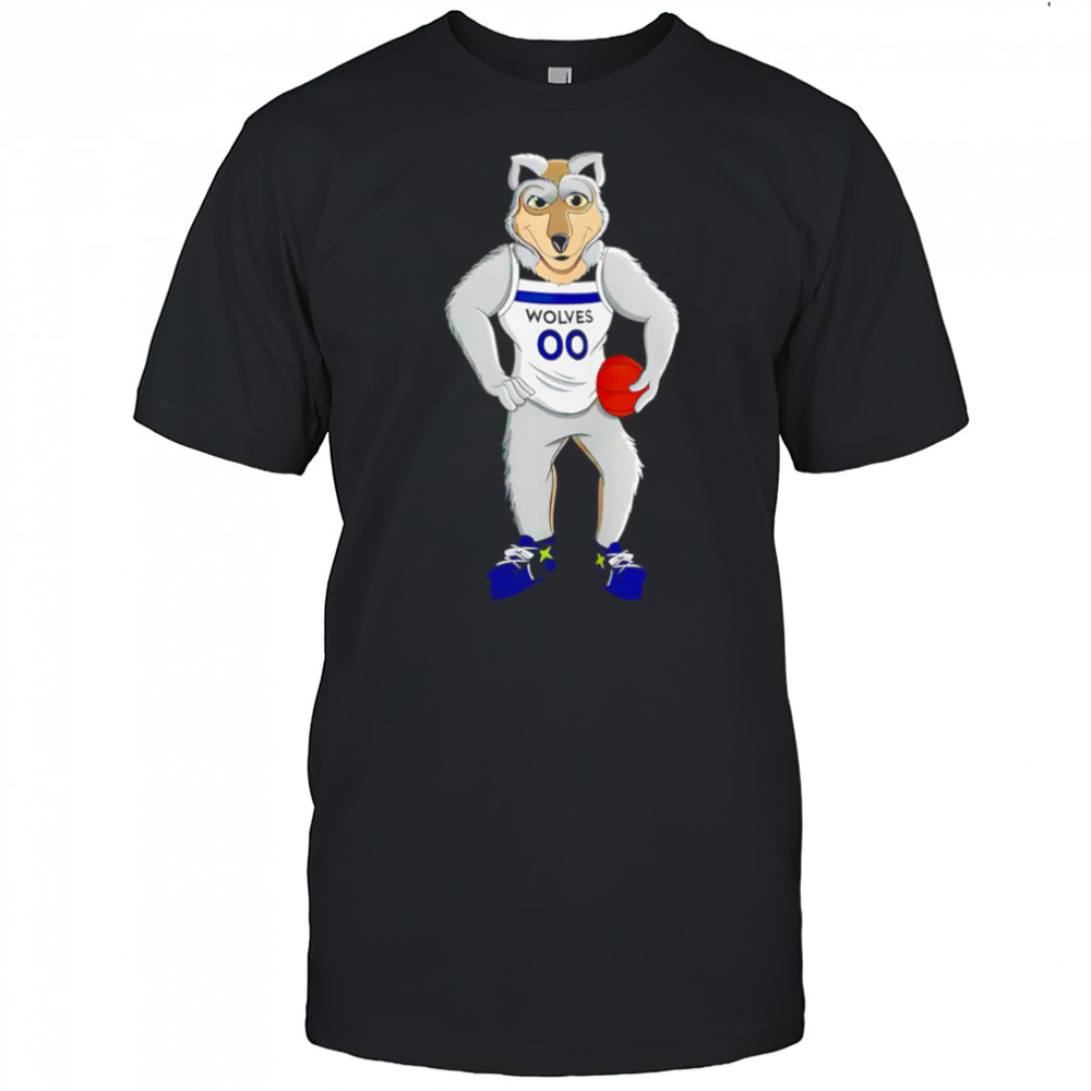 Minnesota Timberwolves mascot shirt