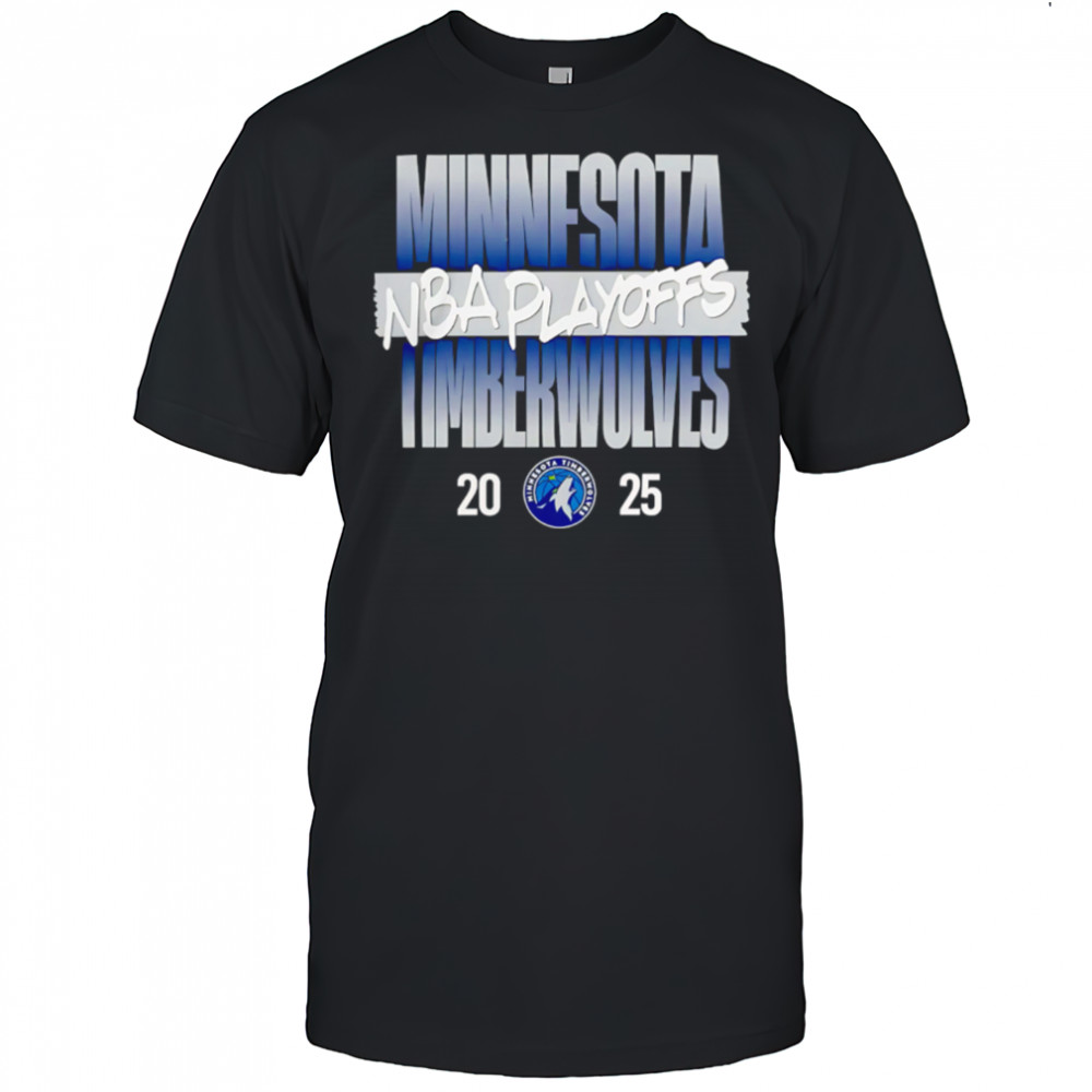Minnesota Timberwolves NBA Playoffs 2025 simple shirt