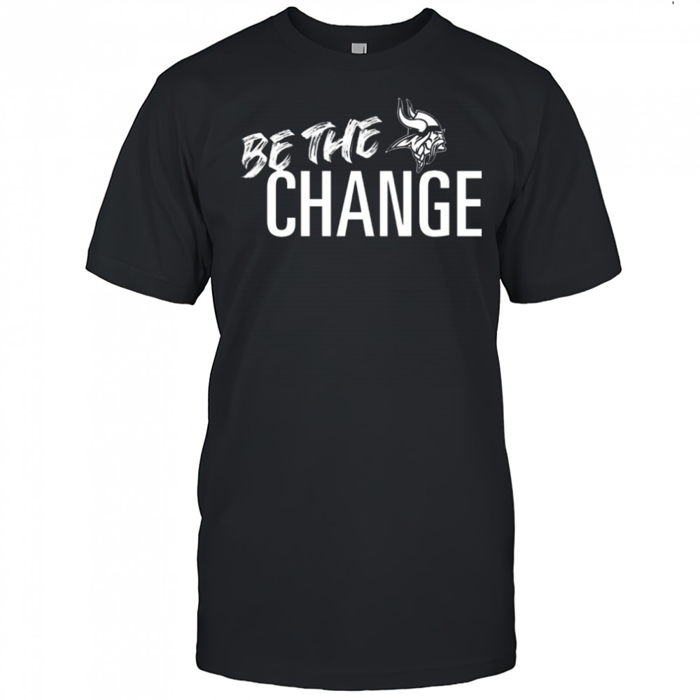 Minnesota Vikings NFL Be The Change 2025 t-shirt