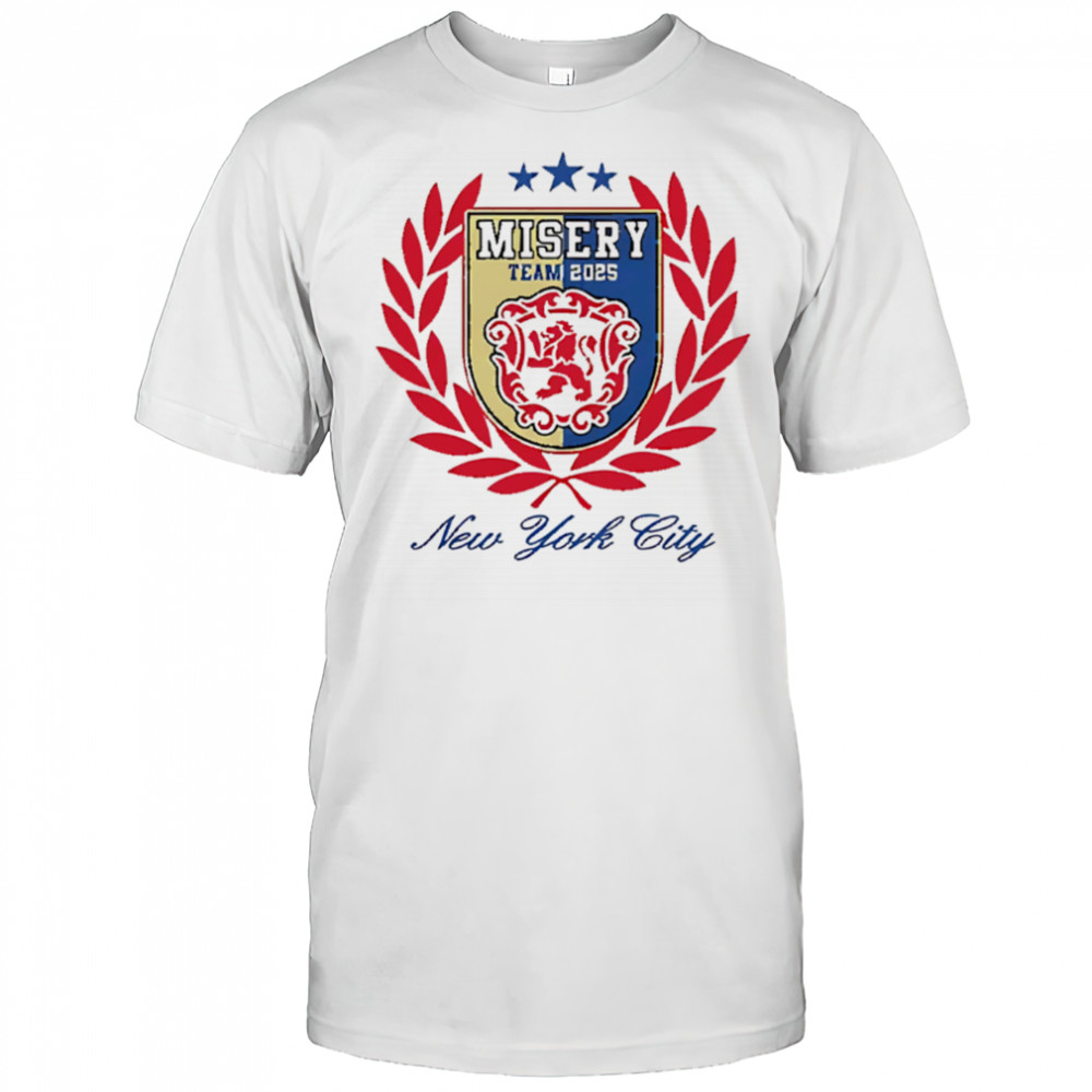 Misery Team 2025 New York City logo shirt