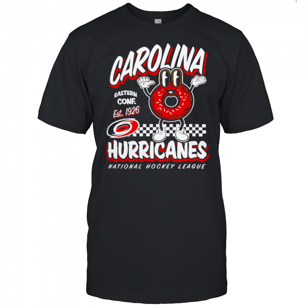 Mitchell & Ness Carolina Hurricanes Black Local Food 2025 shirt