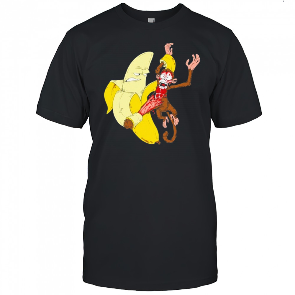 Monkey Peel Banana T-shirt